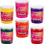 Blessfull Healing Natural Organic Herbal Gulal Powder Assorted Colors Holi Celebration Holi Gift 250 Gram Pack Of 6 Assorted #2