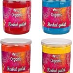 Blessfull Healing Natural Organic Herbal Gulal Powder Assorted Colors Holi Celebration Holi Gift 300 Gram Pack Of 4 Assorted #2