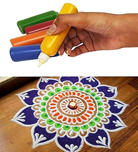  11 Pkts Rangoli Colors - Design Creativity Diwali