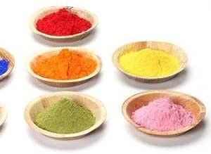 Holi Color Powder Pack of 7 (Red, Blue, Orange, Yellow, Purple, Green, Pink, 700 g)