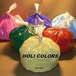 OMG-Deal Holi Colors 12 Lbs (2lbs Each Color) - Ideal for Color Run Events, Youth Group Color Wars, Holi Events,Festival Colors